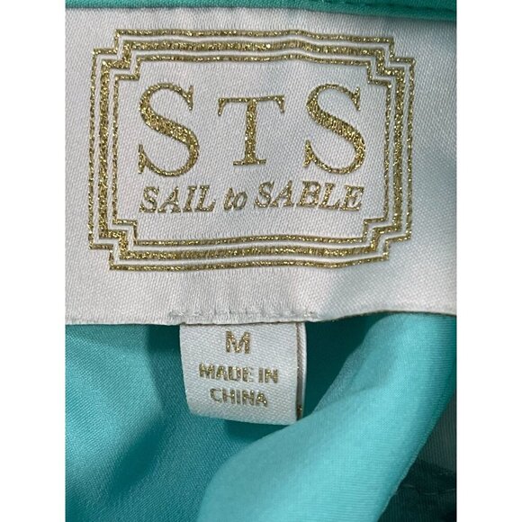 Sail to Sable Button-Back Cowl Neck Shift Dress – Size Medium - Picture 3 of 7